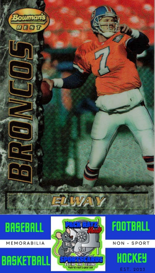 1995 Bowman's Best #90b John Elway Refractors NM