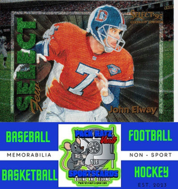 1995 Select Certified #13 John Elway Select Few NM