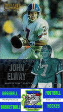 Load image into Gallery viewer, 1996 Pinnacle Black and Blue #9 of 25 John Elway NM