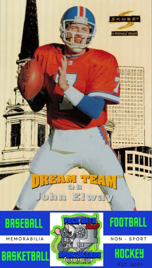 1996 Score #4 John Elway Dream Team NM