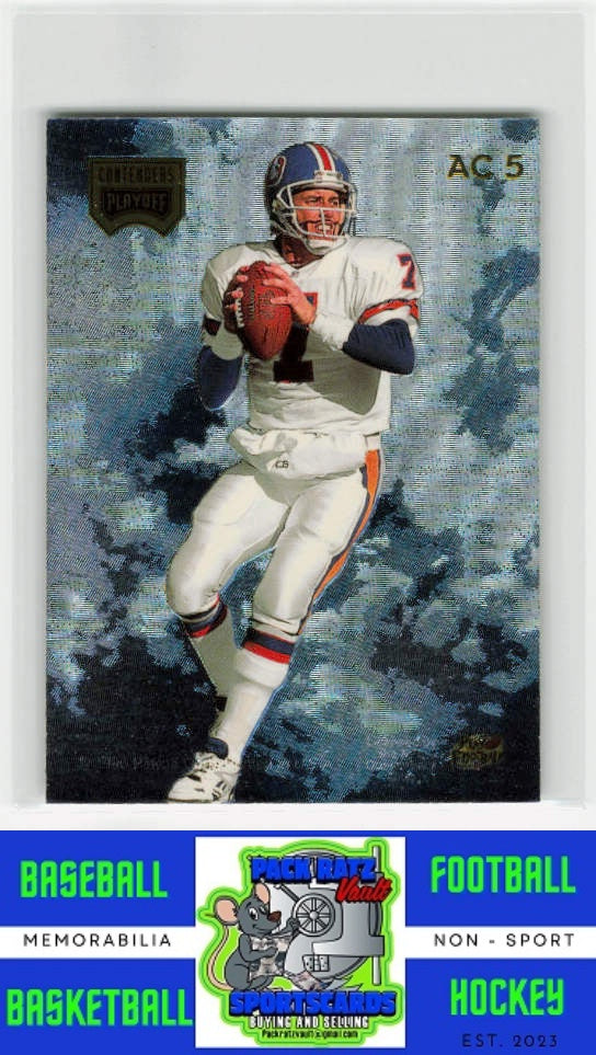 1996 Playoff Contenders #AC 5 John Elway NM