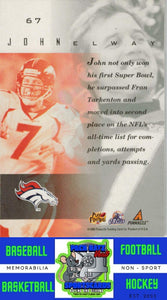 1998 Pinnacle Mint #67 John Elway NM