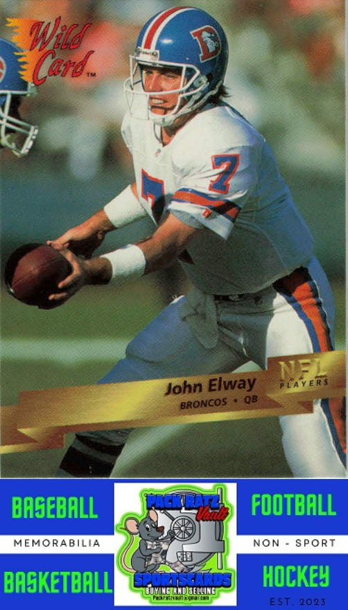 1993 Wild Card #33 John Elway NM