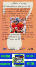 Load image into Gallery viewer, 1994 Ultra #4 John Elway Flair Hot Numbers NM