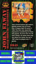 Load image into Gallery viewer, 1996 Pacific Invincible #SM49 John Elway Smash-Mouth NM