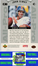 Load image into Gallery viewer, 1995 #AP-7 John Elway All-Pros Gold Die Cut NM