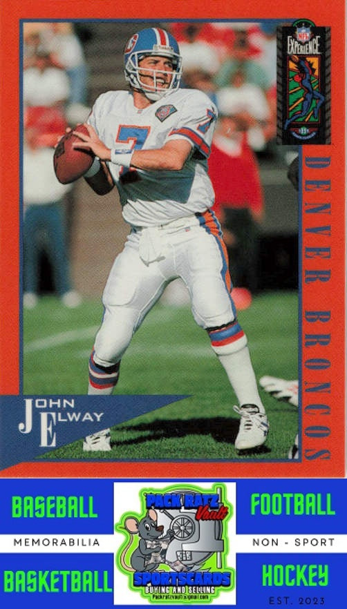 1995 Classic NFL Experience #30 John Elway Gold NM