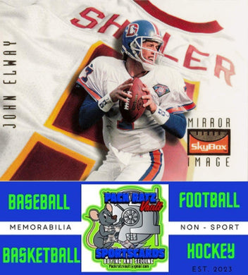 1995 SkyBox Premium #154 John Elway / Heath Shuler MI NM