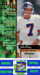 1996 Zenith #Z-36 John Elway Artist's Proofs NM