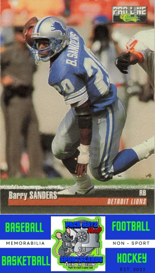 1995 Pro Line #206 Barry Sanders NM