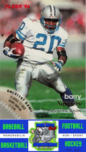 Load image into Gallery viewer, 1996 Fleer Shell FACT #75 Barry Sanders NM