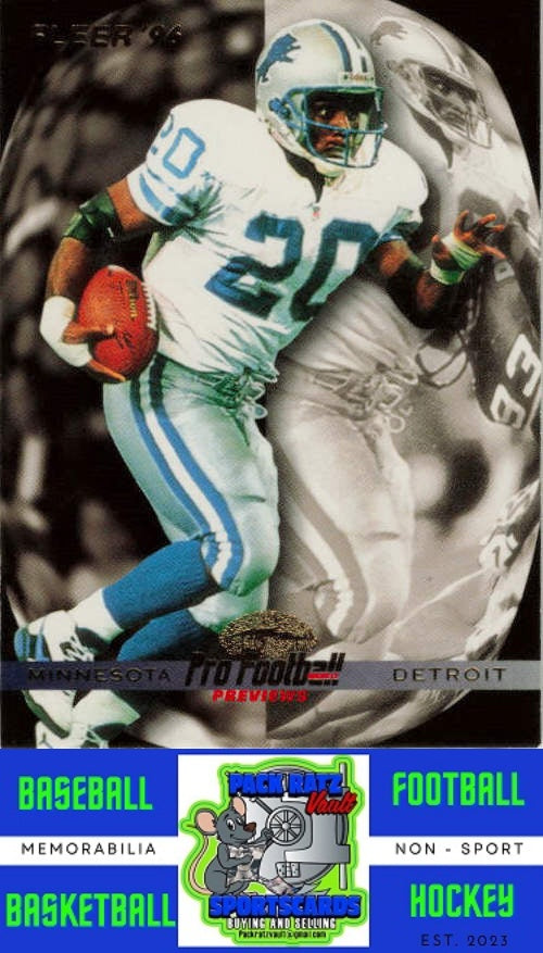 1996 Fleer #181 Barry Sanders NM