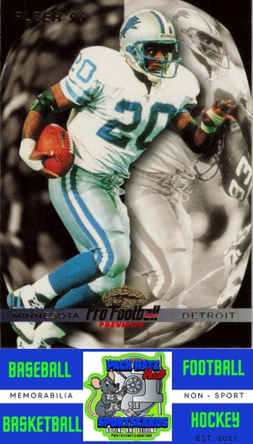 1996 Fleer #181 Barry Sanders NM