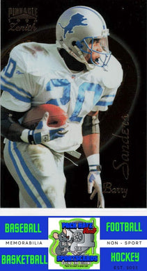 1996 Zenith #Z-18 Barry Sanders Artist's Proofs NM