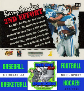 1996 Score #244 Barry Sanders NM