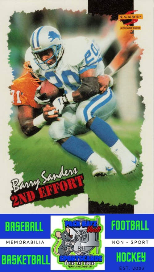 1996 Score #244 Barry Sanders NM