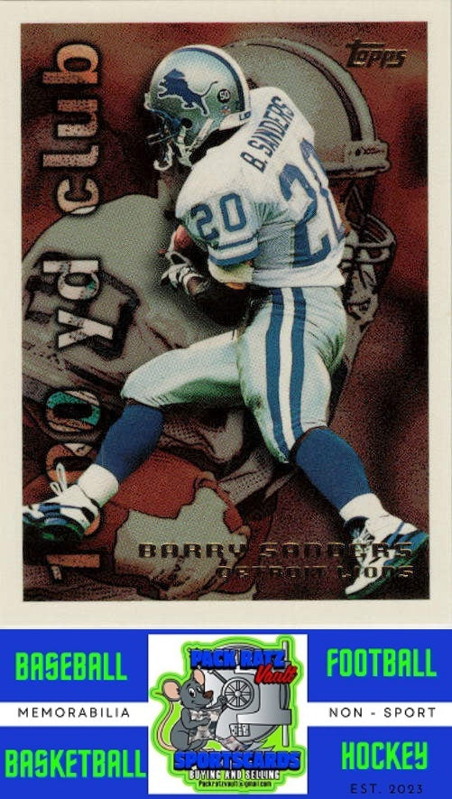 1995 Topps #1 Barry Sanders NM