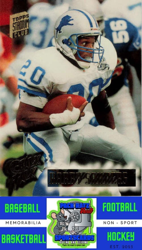 1994 Stadium Club #71 Barry Sanders Super Bowl XXIX Embossed NM