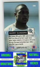 Load image into Gallery viewer, 1994 Playoff #240 Barry Sanders NM