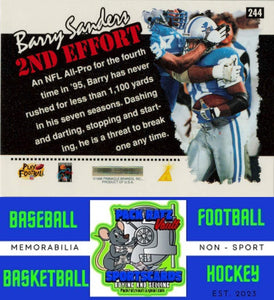 1996 Score #244 Barry Sanders NM