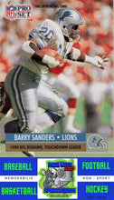 Load image into Gallery viewer, 1991 Pro Set #10 Barry Sanders NM