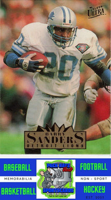 1995 Ultra #107 Barry Sanders Gold Medallion NM