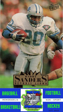 1995 Ultra #107 Barry Sanders Gold Medallion NM