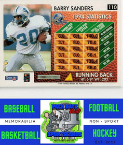 1995 Summit #110 Barry Sanders NM