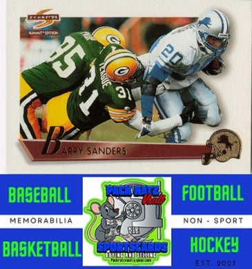 1995 Summit #110 Barry Sanders NM