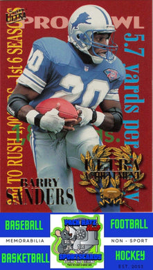 1995 Ultra #6 Barry Sanders Achievements NM