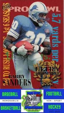 1995 Ultra #6 Barry Sanders Achievements NM