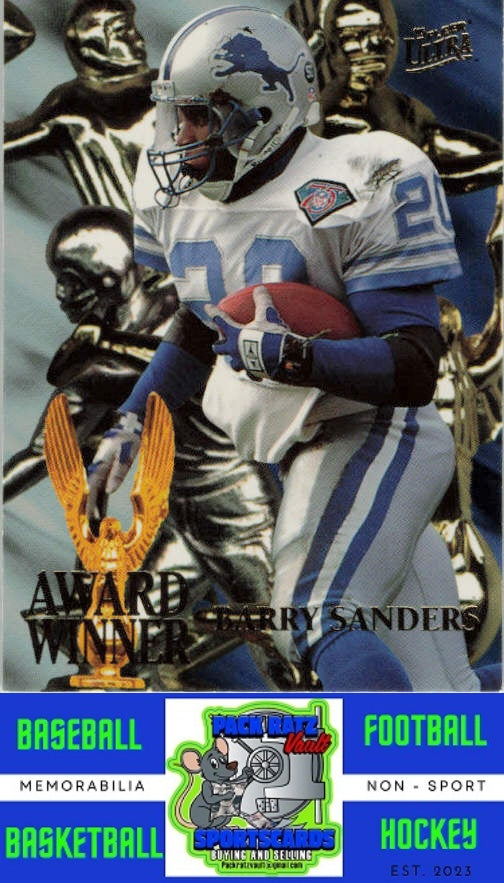 1995 Ultra #4 Barry Sanders Award Winners NM