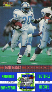 1995 Pro Line Series II #II-14 Barry Sanders Printer's Proofs NM