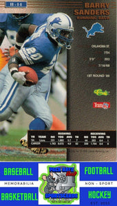 1995 Pro Line Series II #II-14 Barry Sanders Printer's Proofs NM