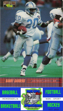 1995 Pro Line Series II #II-14 Barry Sanders Printer's Proofs NM