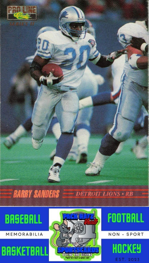 1995 Pro Line Series II #II-14 Barry Sanders NM