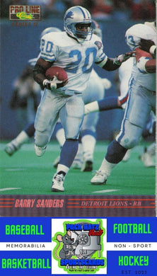 1995 Pro Line Series II #II-14 Barry Sanders Printer's Proofs NM