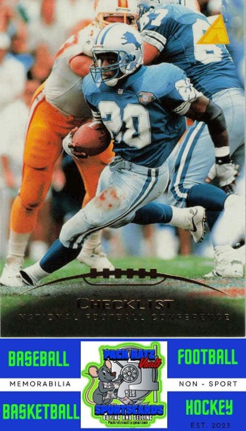 1995 Pinnacle #249 Barry Sanders NM