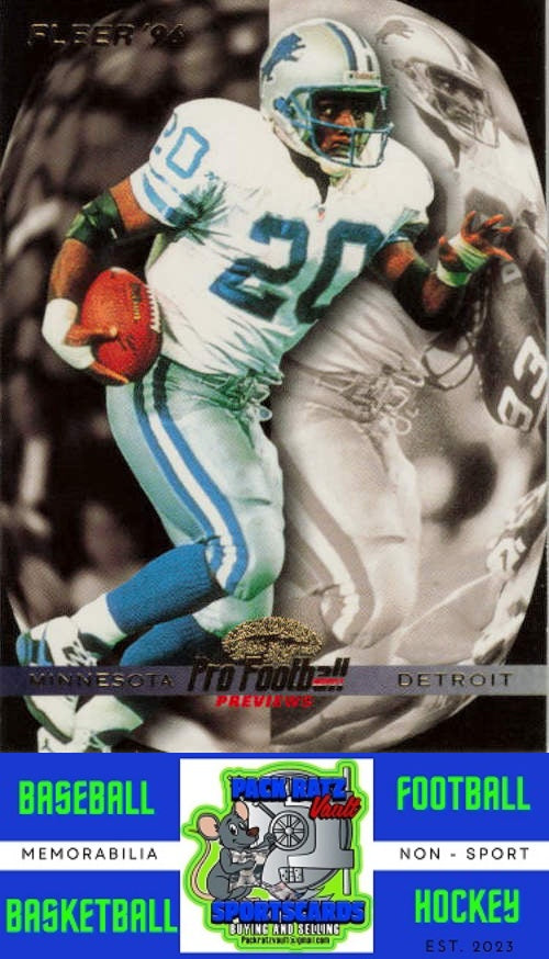 1996 Fleer #181 Barry Sanders NM