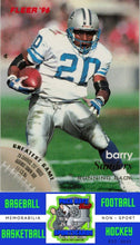 Load image into Gallery viewer, 1996 Fleer Shell FACT #75 Barry Sanders NM