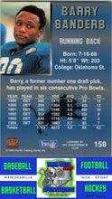 Load image into Gallery viewer, 1995 Pacific #158 Barry Sanders NM