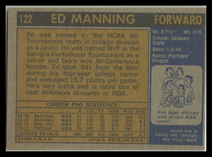 1971 Topps #122 Ed Manning VG