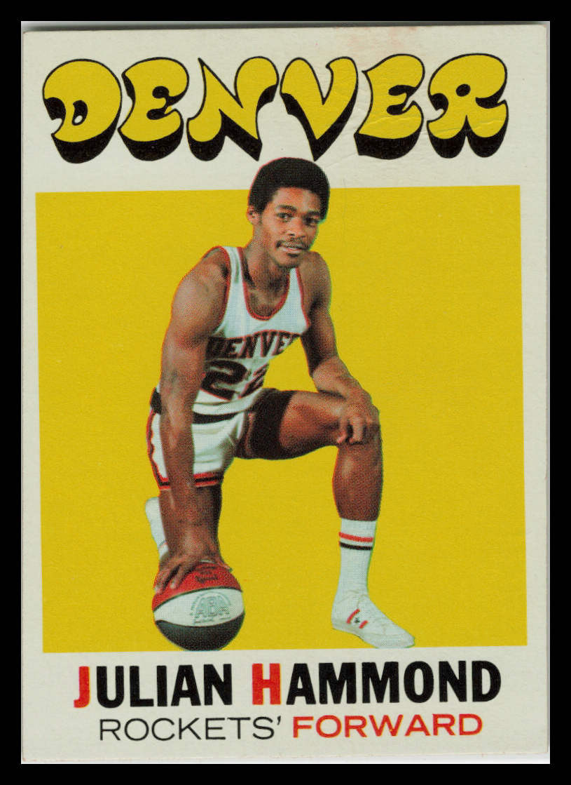 1971 Topps #174 Julian Hammond VG