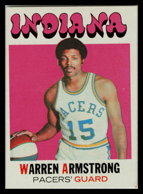 1971 Topps #188 Warren Armstrong VG