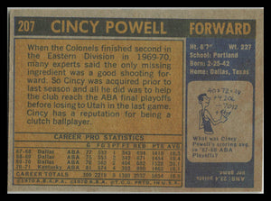 1971 Topps #207 Cincy Powell VG