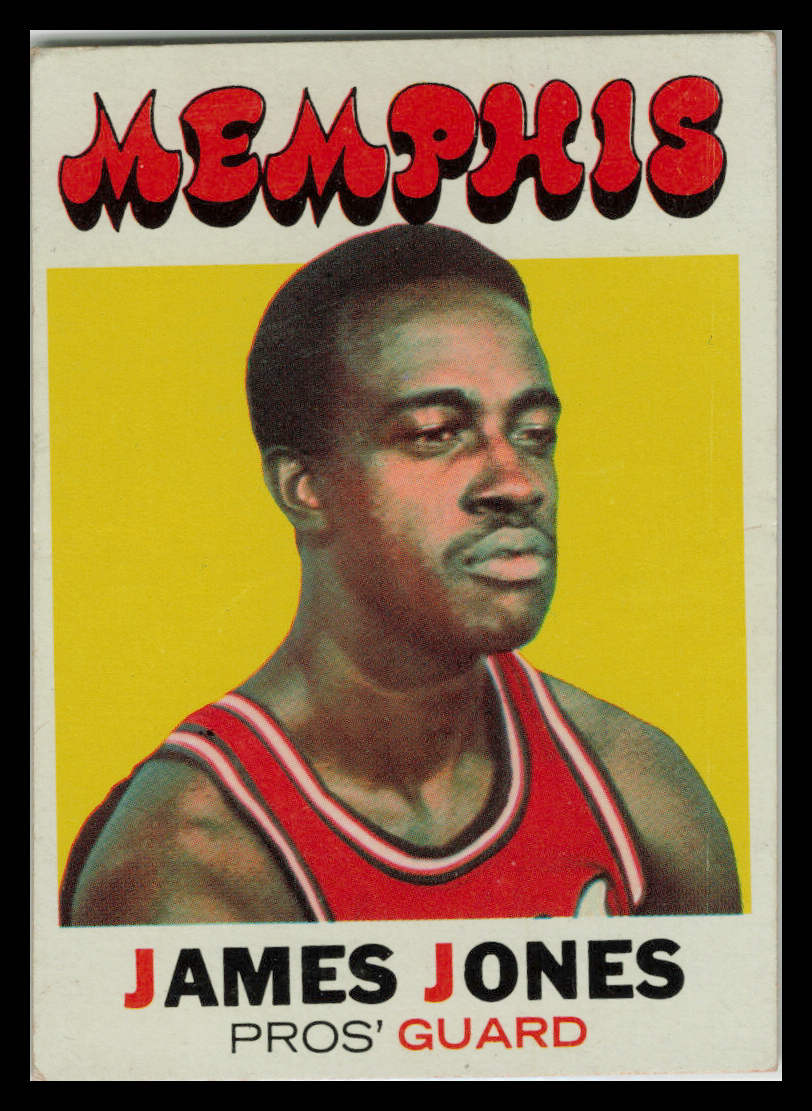 1971 Topps #185 James Jones VG