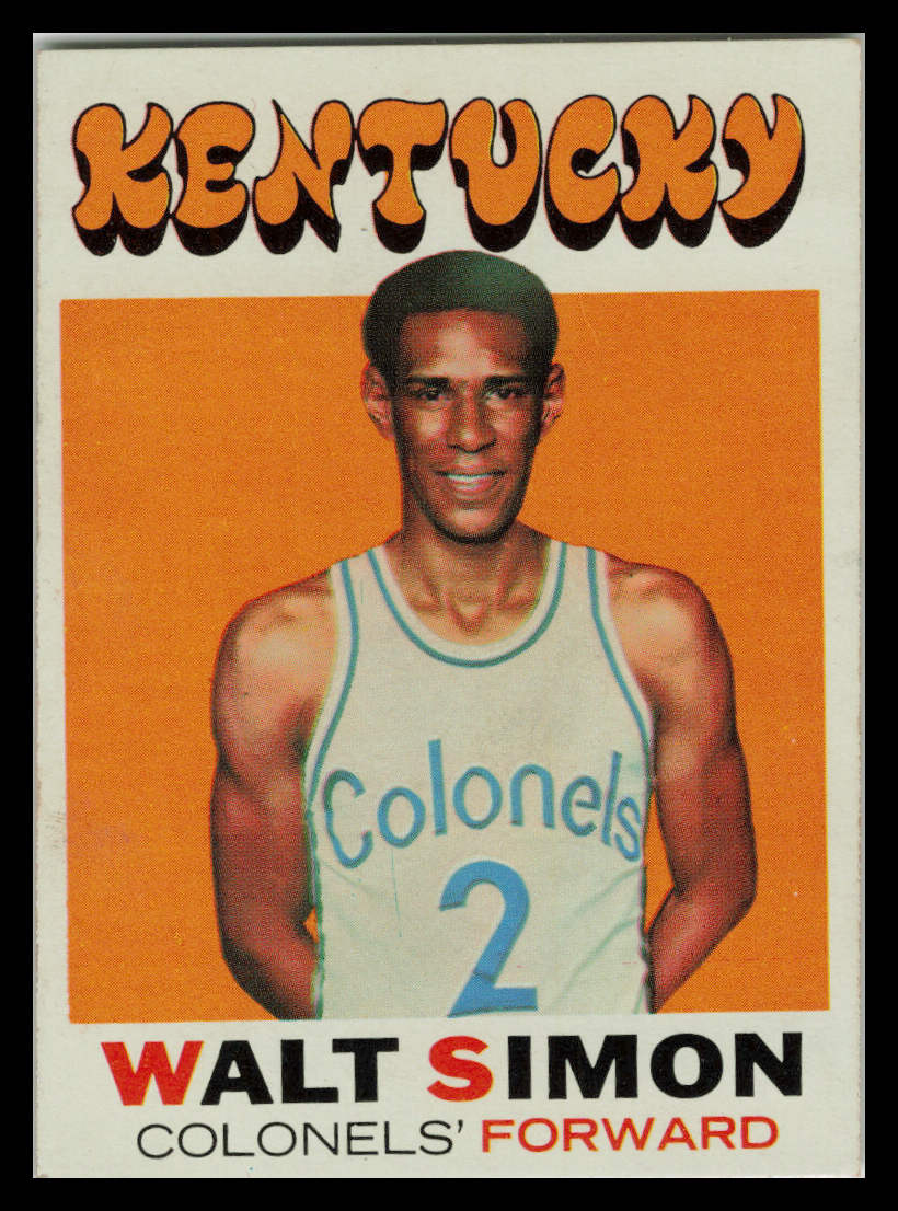 1971 Topps #214 Walt Simon VG