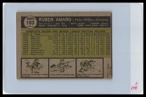 1961 Topps #103 Ruben Amaro G/VG