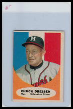Load image into Gallery viewer, 1961 Topps #137 Chuck Dressen G/VG