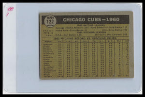 1961 Topps #122 Chicago Cubs TC G/VG